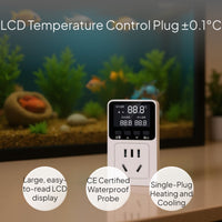 Digital Temperature Controller Socket, Smart Thermostat Plug, LCD