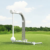 Golf with Automatic Return Stainless Steel Golf Swing Training Device Height-Adjustable for Golfers, Beginners, Garden, Grass
