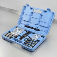 12 Pieces Bearing Puller Separator Kit Bearing Puller Kit with Case Heat-Treated for Mechanics
