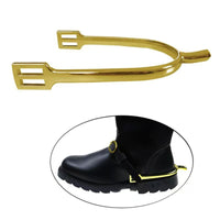 Alloy Spur Polished Equestrian Spur Horse Boot Spurs Equestrian Equipment Smooth for Equestrians, Horseback Riding, Training