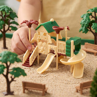 Miniature Playground Slide Model for DIY Dollhouse & Micro Landscape Decor