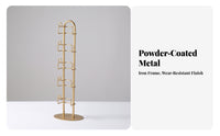 Tabletop Eyeglass Display Stand | Freestanding Metal Frame, Space-Saving 5-Tier Design, Eyewear Display Stand, for Retail Counters