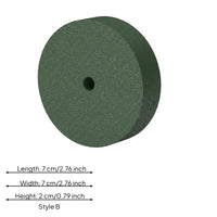 Central Hole Circular Grinding Wheel Abrasive 70 Mm Grinding Wheel Deburring Tool Part Wear Resistant