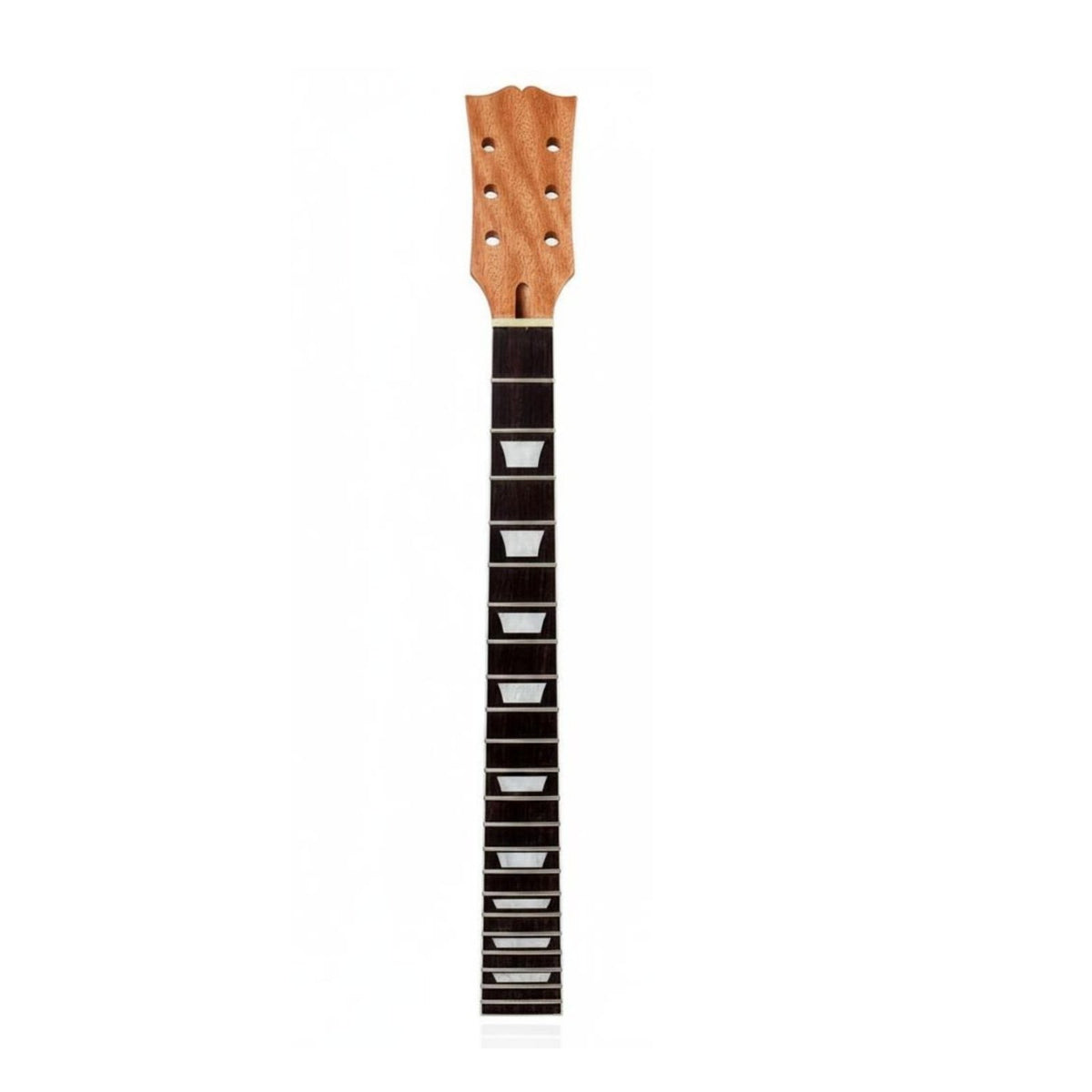 LP Guitar Neck White Trapezoid Inlay LP Style Neck Precision Fretwork Music Instrument Part for Luthiers