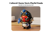 Sichuan Opera Face Changing Doll Interactive Panda Face Changing Toy Bright Colors Bian Lian Doll for Children, Collectors, Fun Time, Desktop, Office