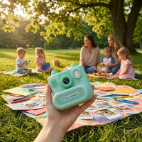 Child-Friendly Kids Instant Print Camera Interactive Children's Camera with Printer Easy-to-Use Toy Multifunctional for Playroom
