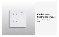 86 Type Smart Application Control Voice-Alternating Current Tivated Led Wall Energy-Saving Wall Outlet for Homeowners, Living Room, Bedroom