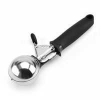 Heavy Duty Ice Cream Scoop Easy to Clean Stainless Steel Portioner Dishwasher Safe for Restaurant