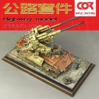 1/35 Scale Street Road Model Base for Diorama and Scene Display
