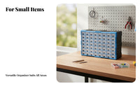 64-Drawer Storage Cabinet Compact Organizer Boxy Parts Organizer