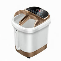 Electric Foot Spa Bath, Heated Massage Soaking Tub, Automatic Deep Basin, Smart Temperature Control, Home Use, Infrared Therapy,