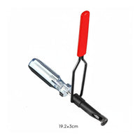 Slotted Mechanical Part Adjuster  Fit Lock Nut Mechanical Part Wrench Easy Grip Handle for Mechanics