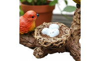 Lifelike Details Aquarium Rim Decor Hand-Painted Flowerpot Rim Decoration Snap-on Design for Garden, Balcony