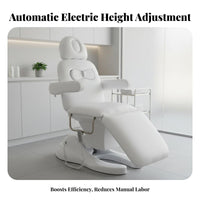 Electrically Operated Facial Bed Bed Remote Controlled Electric Permanent Design Chair Firm-Density Foam Padding Adjustable Permanent Design Chair