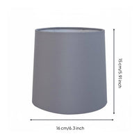 Textile Lamp Shade DIY Friendly Textile Lampshade Easy Installation E27 Replacement Shade for Bedroom, Study