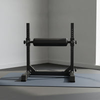 Compact Single Leg Squat Stand Rotating Split Squat Stand with Roller Stable Fitness Equipment Space-Saving for Athletes