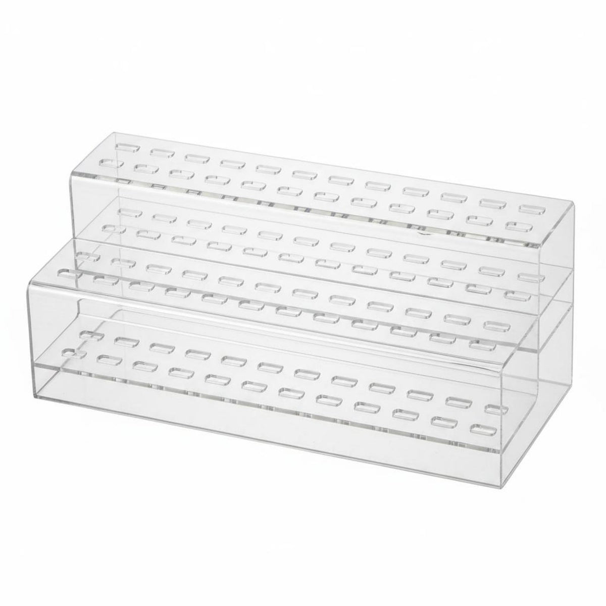 Transparent Eyelash Tweezer Stand Space-Saving Beauty Storage
