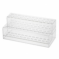 Transparent Eyelash Tweezer Stand Space-Saving Beauty Storage