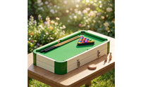 Multifunction 6-in-1 Game Table Billiard-Style Billiards Table Space-Saving Complete for Playroom