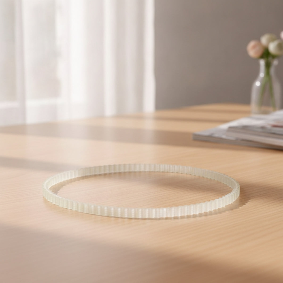 Sewing Equipment Drive Belt Translucent Sewing Equipment Motor Belt Flexible for Tailors, Hobbyists