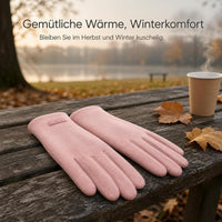Unisex Thermal Fleece Touchscreen Gloves for Winter Outdoor Cycling and Driving