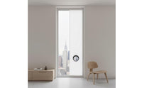 Sliding Door Sealing Cloth Drawstring-Style Air Conditioner Sealing Cloth with Hose Opening Easy to Install