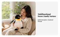 Standing Penguin Stuffed Soft Stuffed Penguin Plaything Black and White Cute