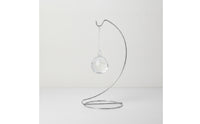 Metal Ornament Stand with Crystal Decorative Tabletop Hanger with Crystal Ornament Display Stand with Round Base Stable Sleek
