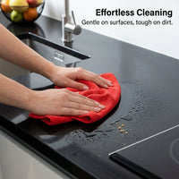 Microfiber Cleaning Cloths for Kitchen and Household, Super Absorbent Dish Drying Towel Set, Reusable for Professional Cleaners, Dishwashing