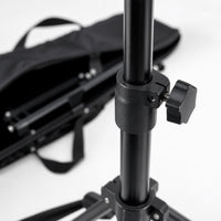 Portable Folding Music Stand for Guitar Guzheng and Other Instruments, Adjustable Height, with Carry Bag