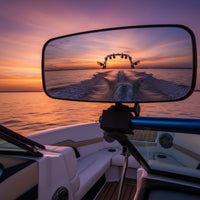 360-Degree viewing Degree Adjustable Boat Mirror Easy to Installation