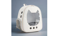 Zip-Around Closure Cat Backpack Carrier Mesh Pockets Pet Carrier Backpack Padded Straps Outdoor Gear Ventilated
