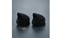 2 Pieces Fitted Mid-Drive Motor Cover Hook and Loop Closure Motor Protection Cover Stitched Seam Vehicle Accessory Polyester