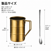 Stainless Steel Beer Mug Tumbler Thermos Vacuum Insulated Vintage Style For Home