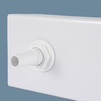 Thru-Hull Fitting Marine-Grade Thru-Hull Fitting with Threaded Base Hose Connector with Barb Corrosion-Resistant for Boat Owners