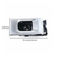 Interior Door Pull Handle Direct Replacement Fit Inner Door Grab Grip Protector Non-Destructive Installation