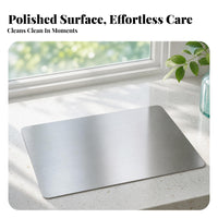 Stainless Steel Pet Cooling Plate Metal Pet Cooling Plate Rounded Corners