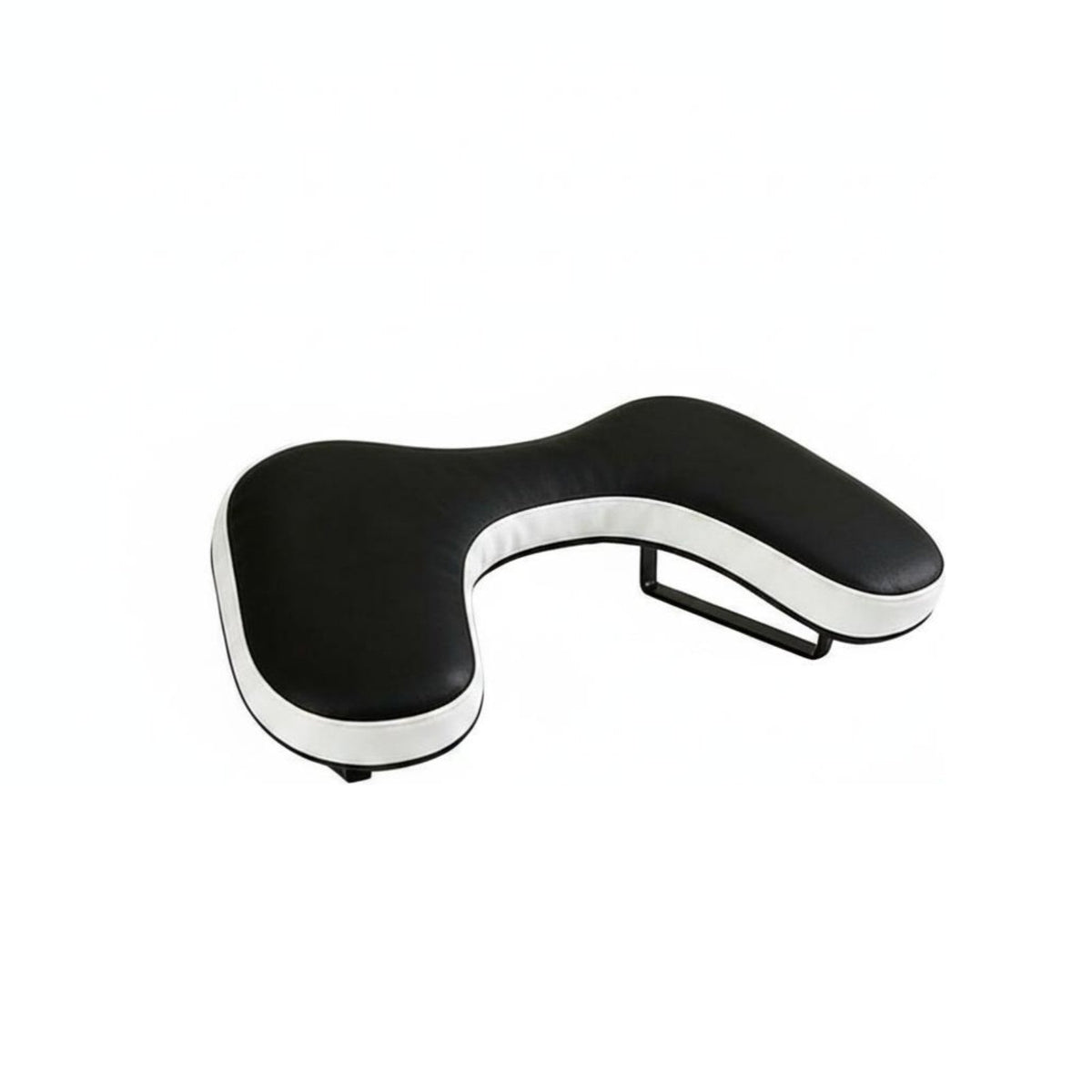 Ergonomic Design U-Shaped Nail Lamp Armrest PU Leather Surface Manicure Hand Rest Stand Salon Equipment