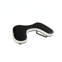 Ergonomic Design U-Shaped Nail Lamp Armrest PU Leather Surface Manicure Hand Rest Stand Salon Equipment