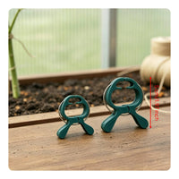 Tomato Plant Clip Easy to Use Plant Support Clip Gentle on Plants Gardening Supplies for Gardeners, Growers, Greenhouse, Balcony
