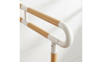 Folding Toilet Handrail Non-Slip Grip Toilet Rail Rust Resistant Flip up Grab Bar for Elderly