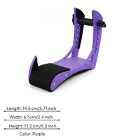 Comfortable Electric Guitar Leg Rest Professional Clamp-on Guitar Leg Support Compact and Portable Instrument Gear Lightweight