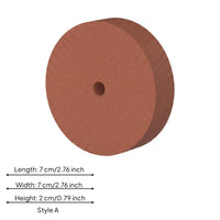 Central Hole Circular Grinding Wheel Abrasive 70 Mm Grinding Wheel Deburring Tool Part Wear Resistant