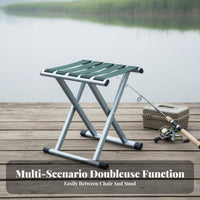Foldable space-saving on-the-on-the-move Stool long-lasting foldable Seat sturdy Duty Portable Seating Lightweight for on-the-on-the-moveers, Backpackers, Fishing, Outdoors, Camping, Backpacking