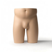 Lower Body Mannequin Non-Reflective Mannequin Form for Retailers, Store Window