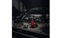 Adjustable Fuel Pressure Regulator with Gauge Aluminum Fuel Pressure Regulator with Fitting Precision Slimline for Performance Builds
