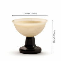 Pedestal Candle Holder Decorative Soap Dish Versatile for Shelves