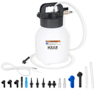 One-Person Brake Fluid Exchange Bottle Pressurized Brake Fluid Changer with Adapters Mess-Simple and Convenient to Use for Garage