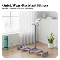 Postpartum Recovery Support Pelvic Floor Exerciser Low-Effect Pelvic Floor Strengthening Device Effortless Gliding Inner Thigh Toner Machine Quiet Operation for Women, Beginners
