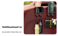 Car Headrest Drink Holder Foldable Holders Car Ph Single and Drink Holder Backseat Ph Single Mount Hook Strong Load-Bearing